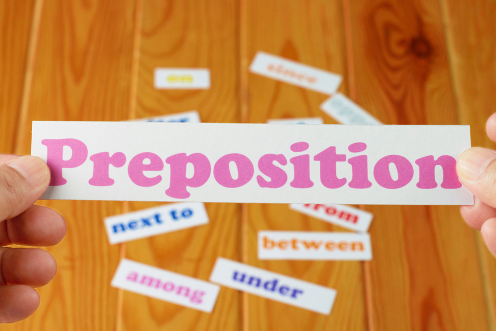 Prepositions in English grammar - use them correctly